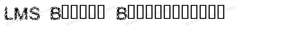 LMS Bloody Brujah字体转换